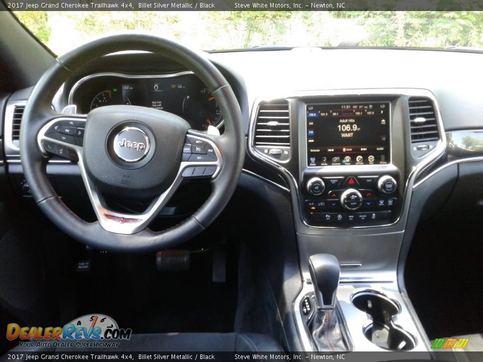 2017 Jeep Grand Cherokee Trailhawk 4x4 Billet Silver Metallic / Black Photo #19