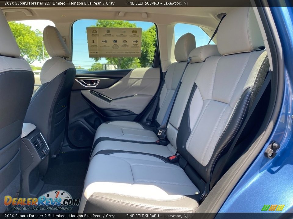 2020 Subaru Forester 2.5i Limited Horizon Blue Pearl / Gray Photo #8