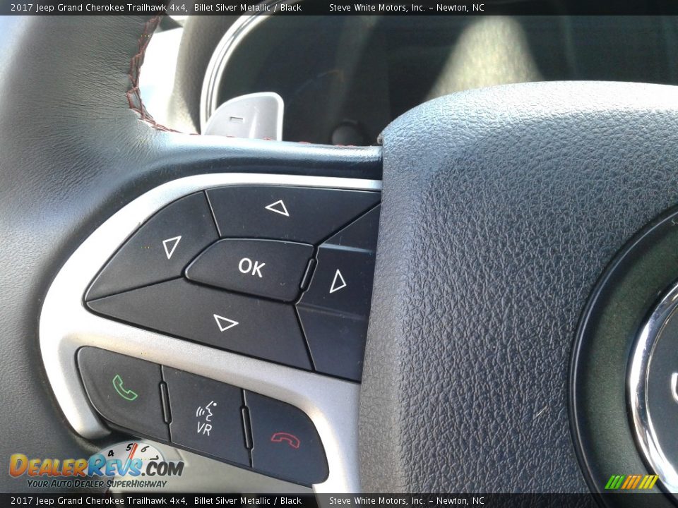 2017 Jeep Grand Cherokee Trailhawk 4x4 Billet Silver Metallic / Black Photo #20