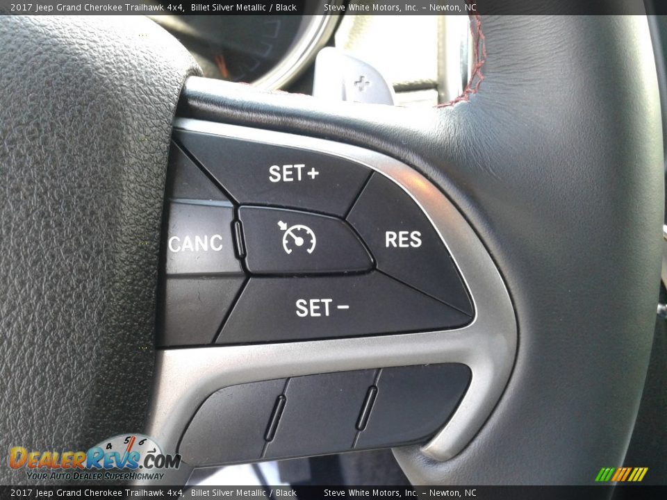 2017 Jeep Grand Cherokee Trailhawk 4x4 Billet Silver Metallic / Black Photo #21