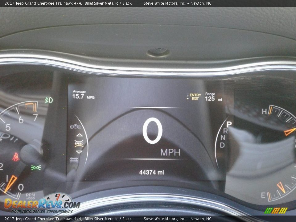 2017 Jeep Grand Cherokee Trailhawk 4x4 Billet Silver Metallic / Black Photo #22