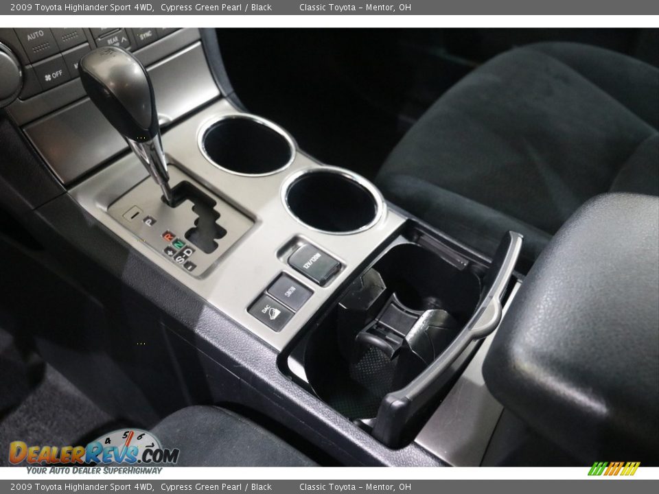 2009 Toyota Highlander Sport 4WD Cypress Green Pearl / Black Photo #12