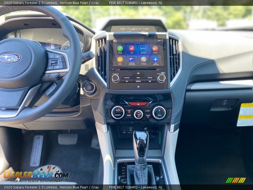 2020 Subaru Forester 2.5i Limited Horizon Blue Pearl / Gray Photo #13