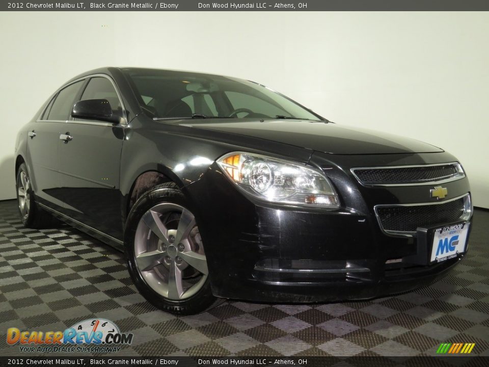2012 Chevrolet Malibu LT Black Granite Metallic / Ebony Photo #1