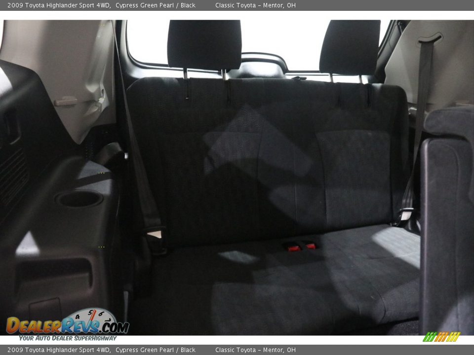 2009 Toyota Highlander Sport 4WD Cypress Green Pearl / Black Photo #15