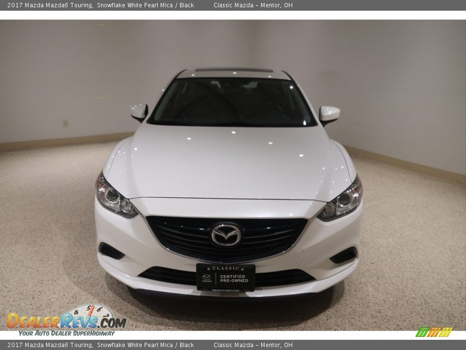2017 Mazda Mazda6 Touring Snowflake White Pearl Mica / Black Photo #2