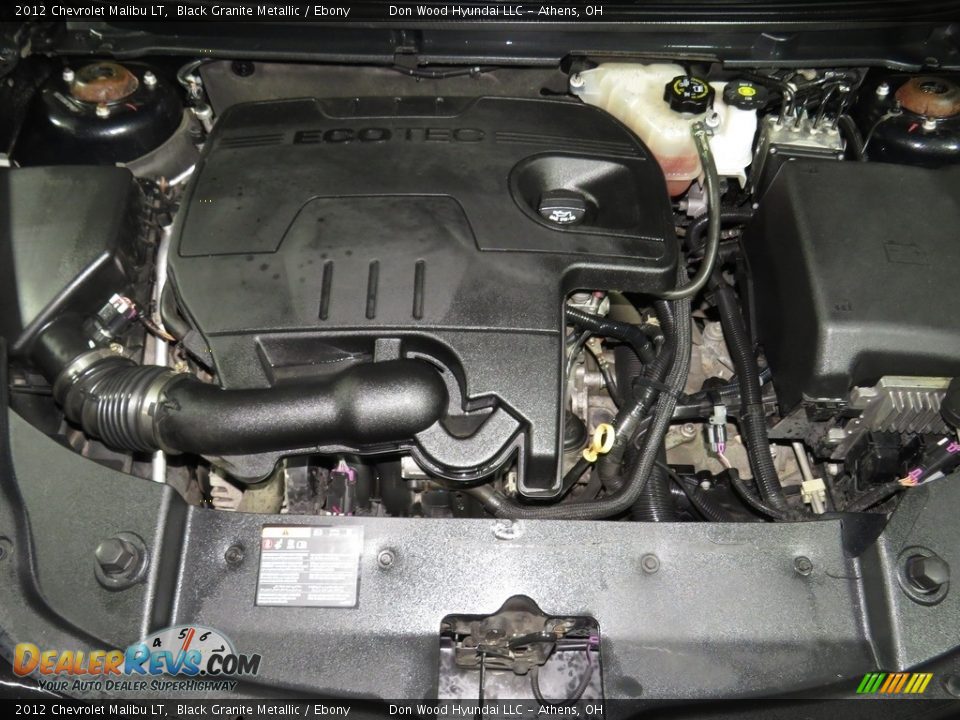 2012 Chevrolet Malibu LT Black Granite Metallic / Ebony Photo #6