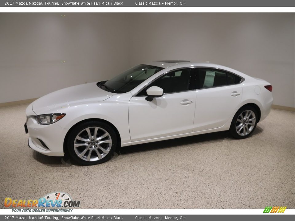 2017 Mazda Mazda6 Touring Snowflake White Pearl Mica / Black Photo #3