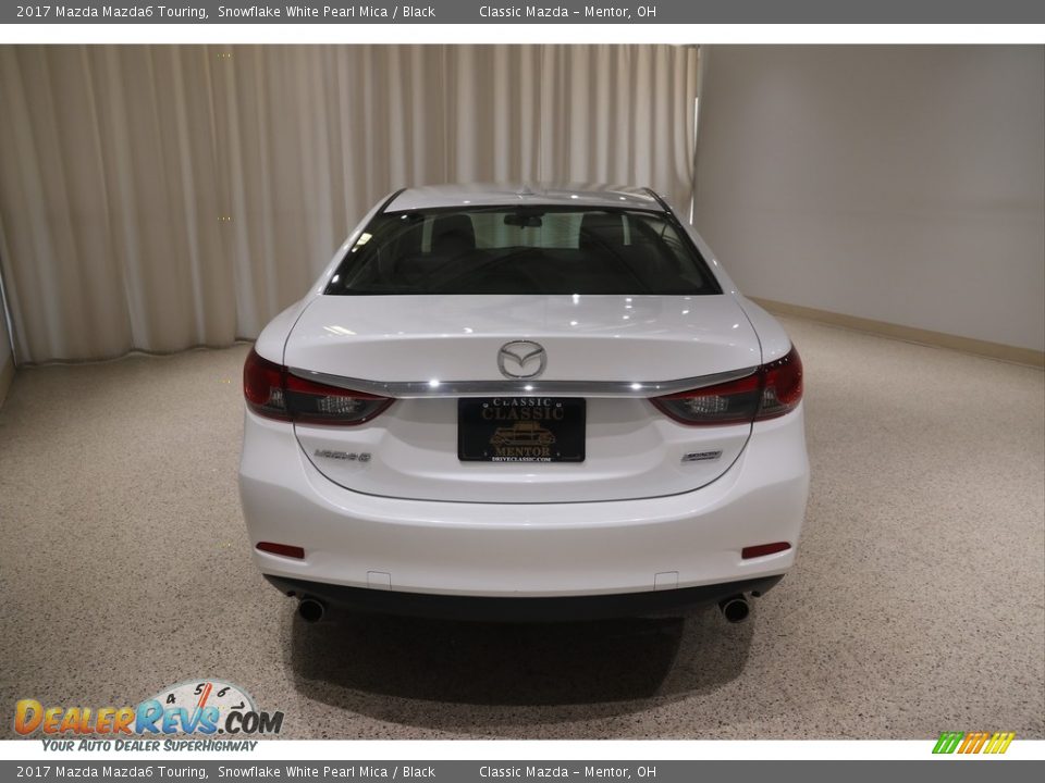 2017 Mazda Mazda6 Touring Snowflake White Pearl Mica / Black Photo #4
