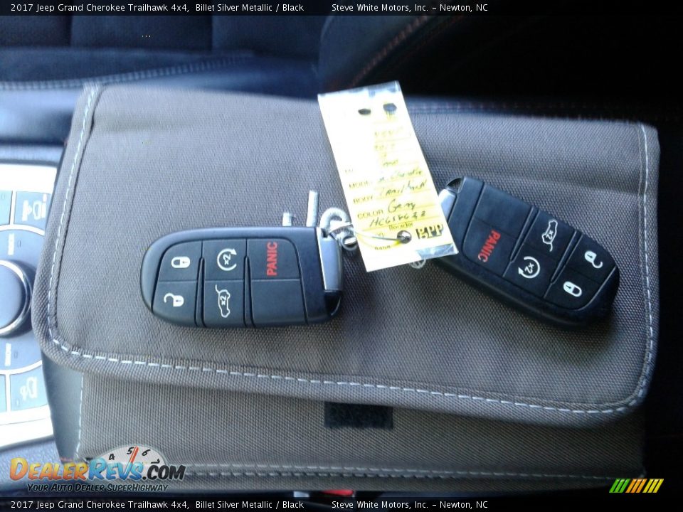 2017 Jeep Grand Cherokee Trailhawk 4x4 Billet Silver Metallic / Black Photo #35
