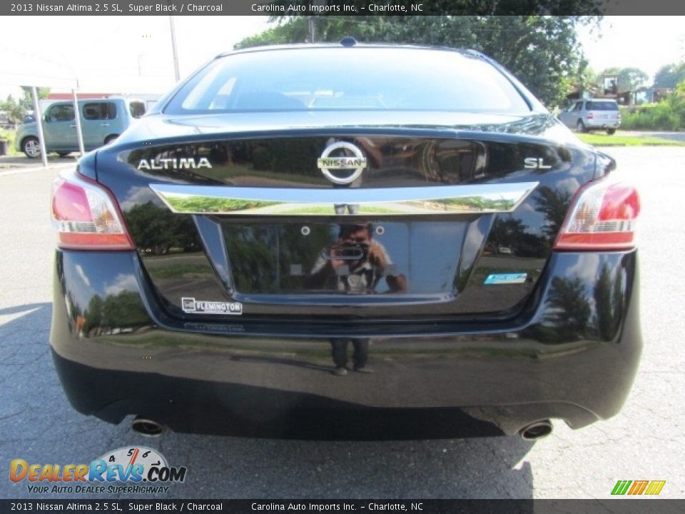 2013 Nissan Altima 2.5 SL Super Black / Charcoal Photo #9