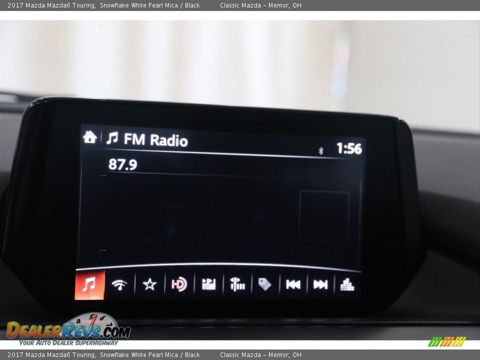 2017 Mazda Mazda6 Touring Snowflake White Pearl Mica / Black Photo #11