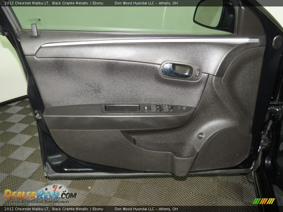 2012 Chevrolet Malibu LT Black Granite Metallic / Ebony Photo #16