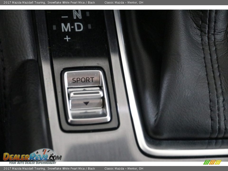 2017 Mazda Mazda6 Touring Snowflake White Pearl Mica / Black Photo #13