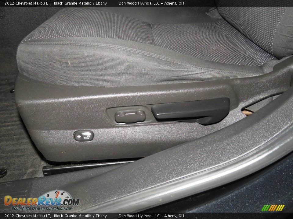2012 Chevrolet Malibu LT Black Granite Metallic / Ebony Photo #17