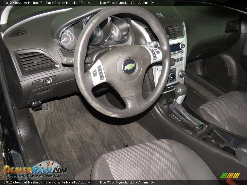 2012 Chevrolet Malibu LT Black Granite Metallic / Ebony Photo #18