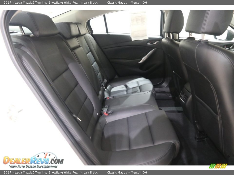 2017 Mazda Mazda6 Touring Snowflake White Pearl Mica / Black Photo #16