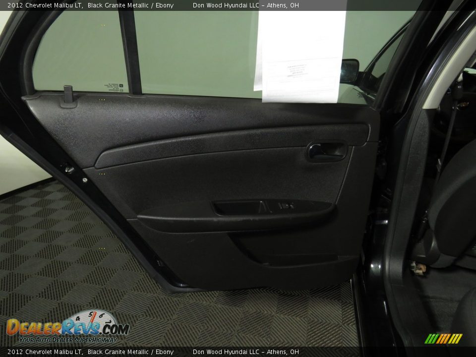 2012 Chevrolet Malibu LT Black Granite Metallic / Ebony Photo #20