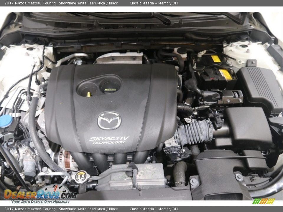 2017 Mazda Mazda6 Touring Snowflake White Pearl Mica / Black Photo #18