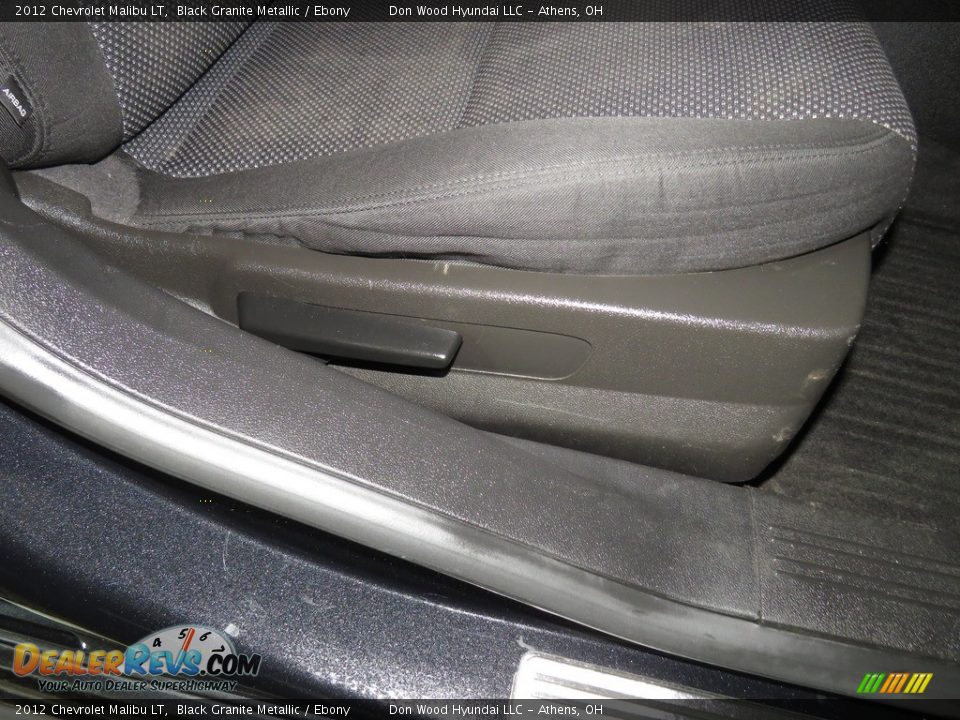 2012 Chevrolet Malibu LT Black Granite Metallic / Ebony Photo #25