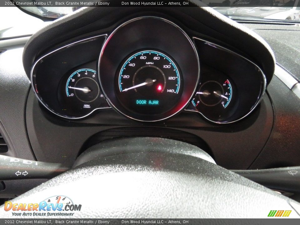2012 Chevrolet Malibu LT Black Granite Metallic / Ebony Photo #27