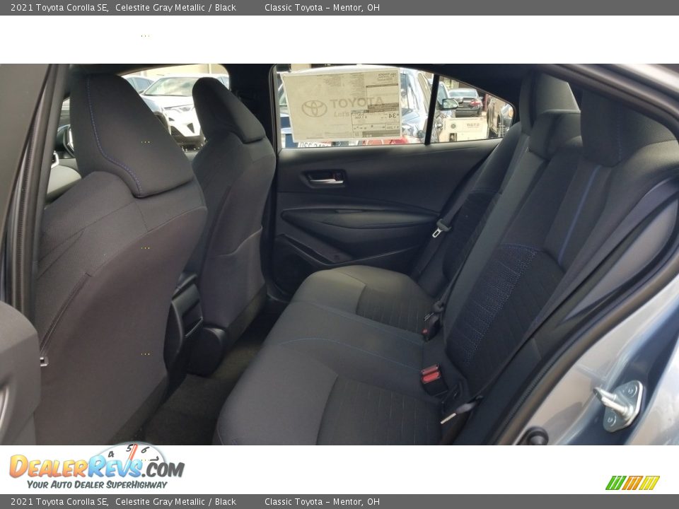 Rear Seat of 2021 Toyota Corolla SE Photo #3