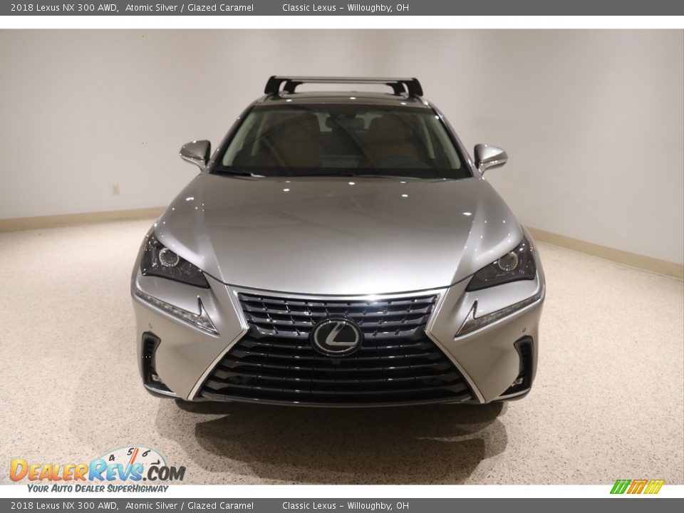 2018 Lexus NX 300 AWD Atomic Silver / Glazed Caramel Photo #2