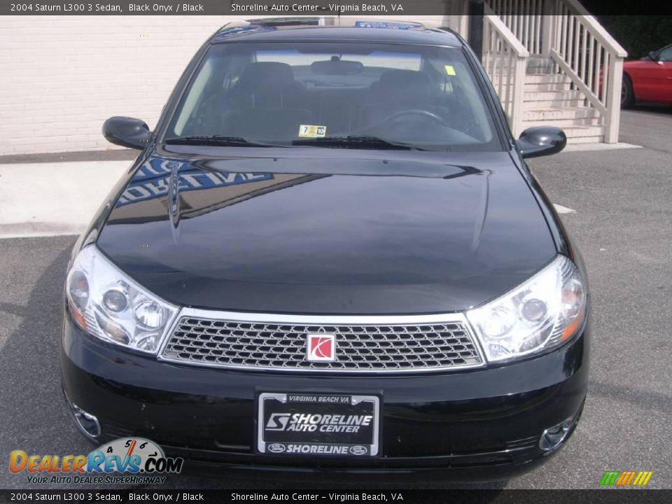 2004 Saturn L300 3 Sedan Black Onyx / Black Photo #2