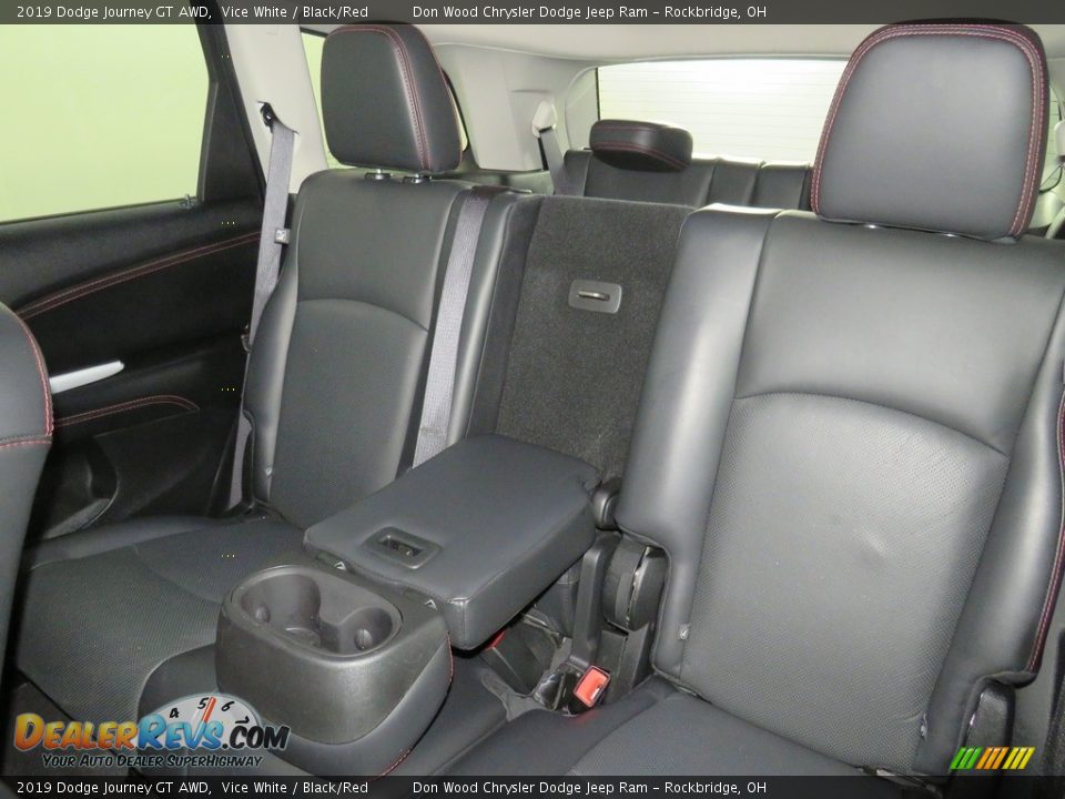 2019 Dodge Journey GT AWD Vice White / Black/Red Photo #33