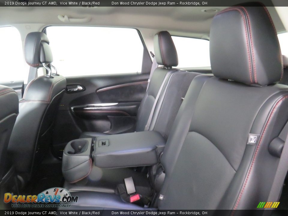 2019 Dodge Journey GT AWD Vice White / Black/Red Photo #35