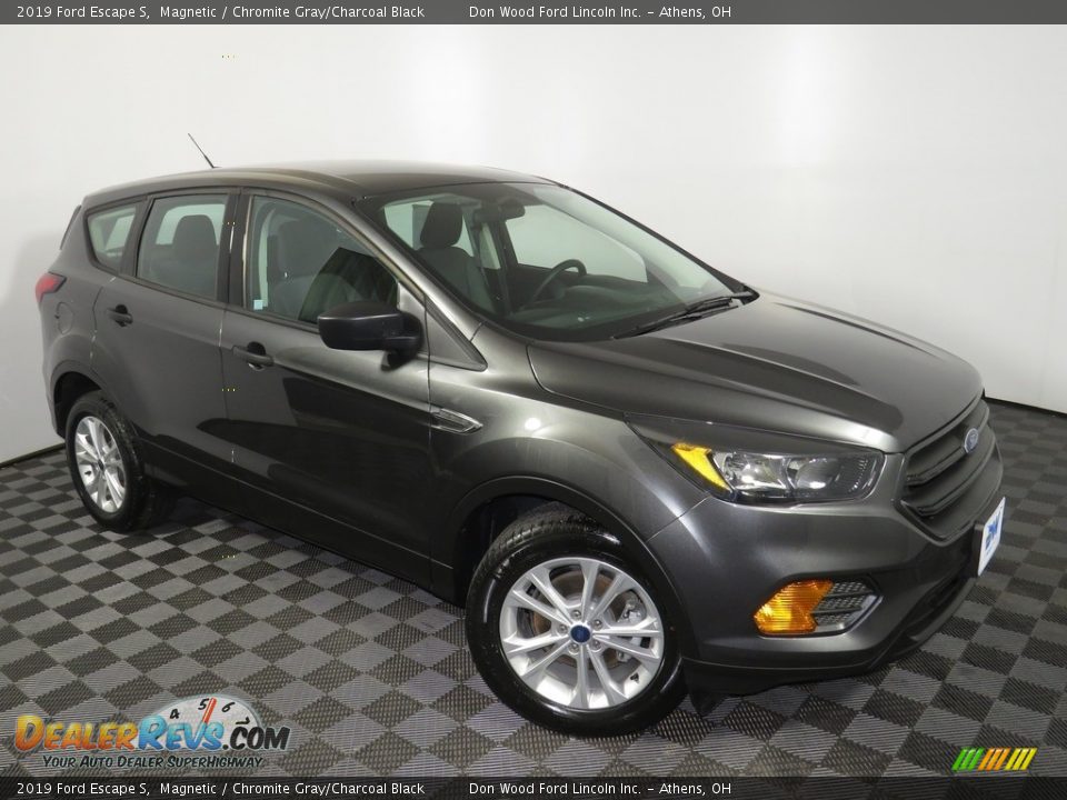2019 Ford Escape S Magnetic / Chromite Gray/Charcoal Black Photo #2