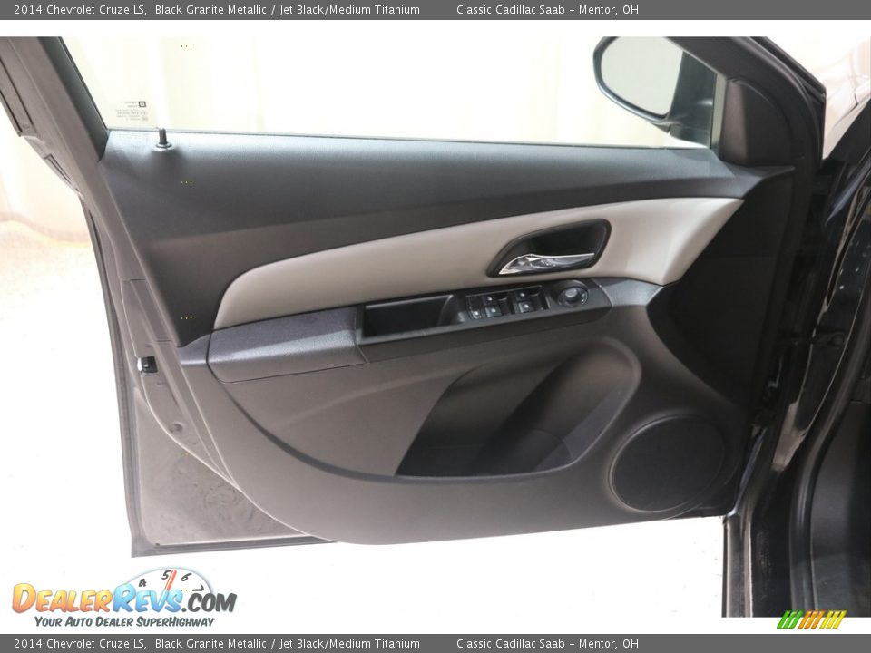 2014 Chevrolet Cruze LS Black Granite Metallic / Jet Black/Medium Titanium Photo #5