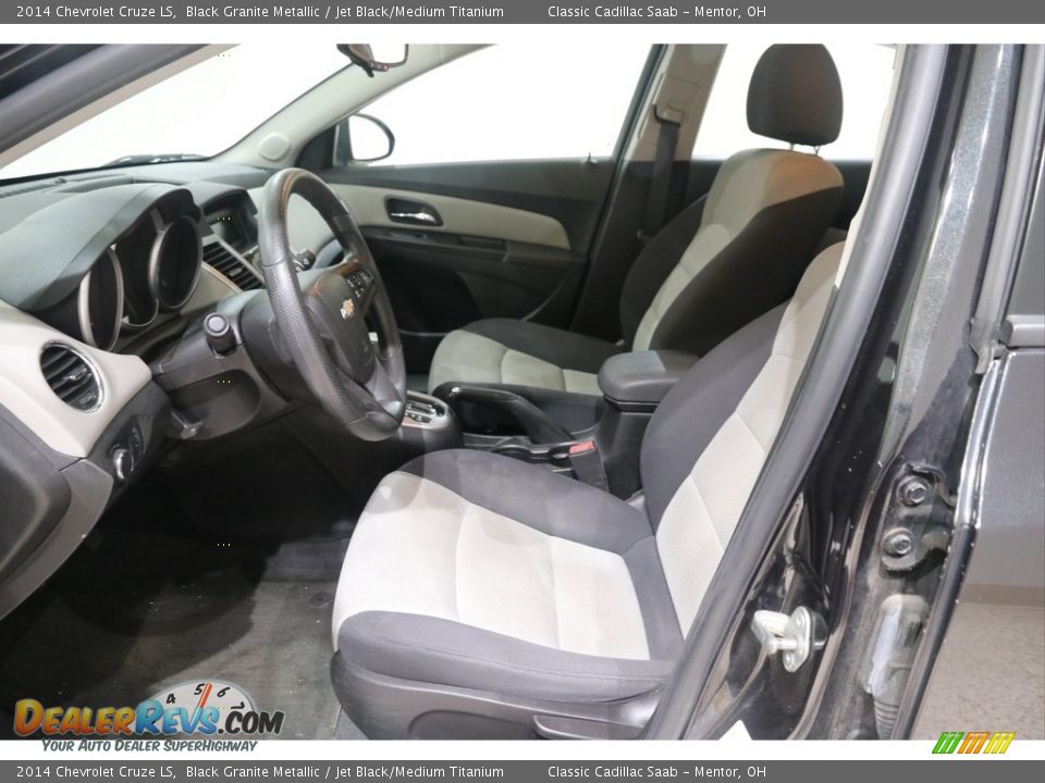 2014 Chevrolet Cruze LS Black Granite Metallic / Jet Black/Medium Titanium Photo #6