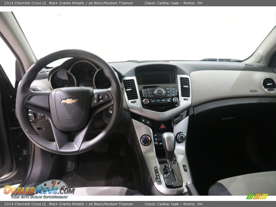 2014 Chevrolet Cruze LS Black Granite Metallic / Jet Black/Medium Titanium Photo #7