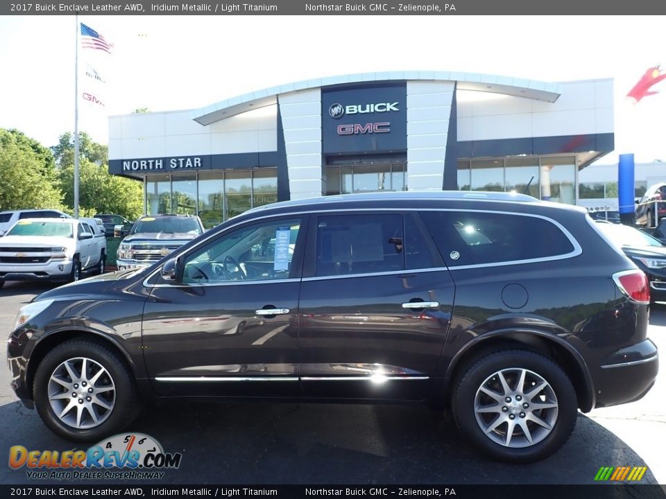 2017 Buick Enclave Leather AWD Iridium Metallic / Light Titanium Photo #1