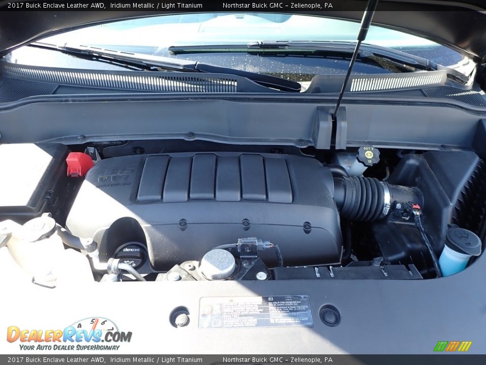 2017 Buick Enclave Leather AWD Iridium Metallic / Light Titanium Photo #2