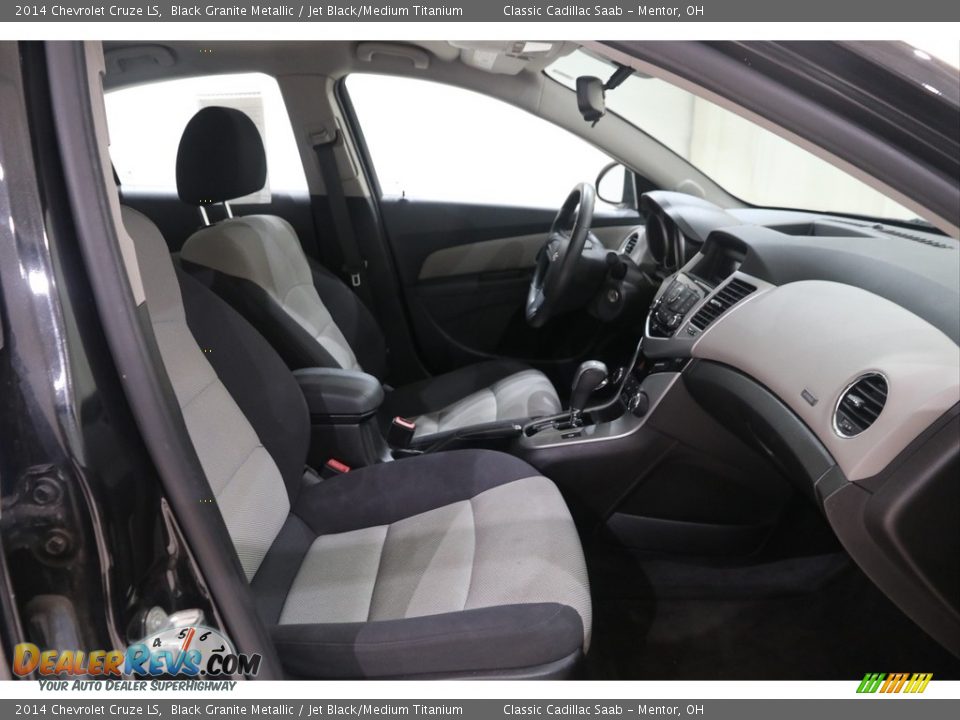 2014 Chevrolet Cruze LS Black Granite Metallic / Jet Black/Medium Titanium Photo #13