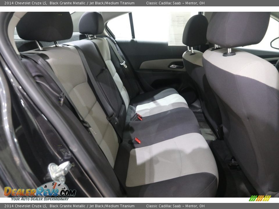 2014 Chevrolet Cruze LS Black Granite Metallic / Jet Black/Medium Titanium Photo #14