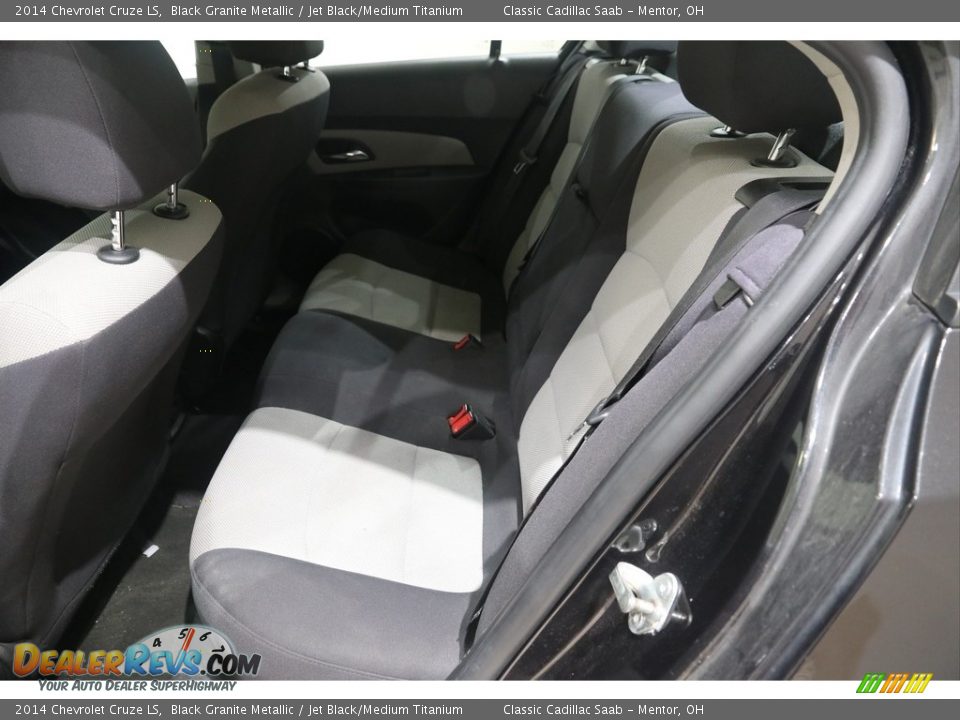 2014 Chevrolet Cruze LS Black Granite Metallic / Jet Black/Medium Titanium Photo #15