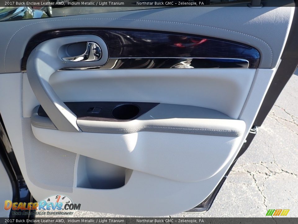2017 Buick Enclave Leather AWD Iridium Metallic / Light Titanium Photo #7
