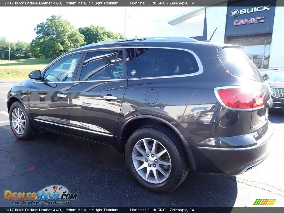 2017 Buick Enclave Leather AWD Iridium Metallic / Light Titanium Photo #12
