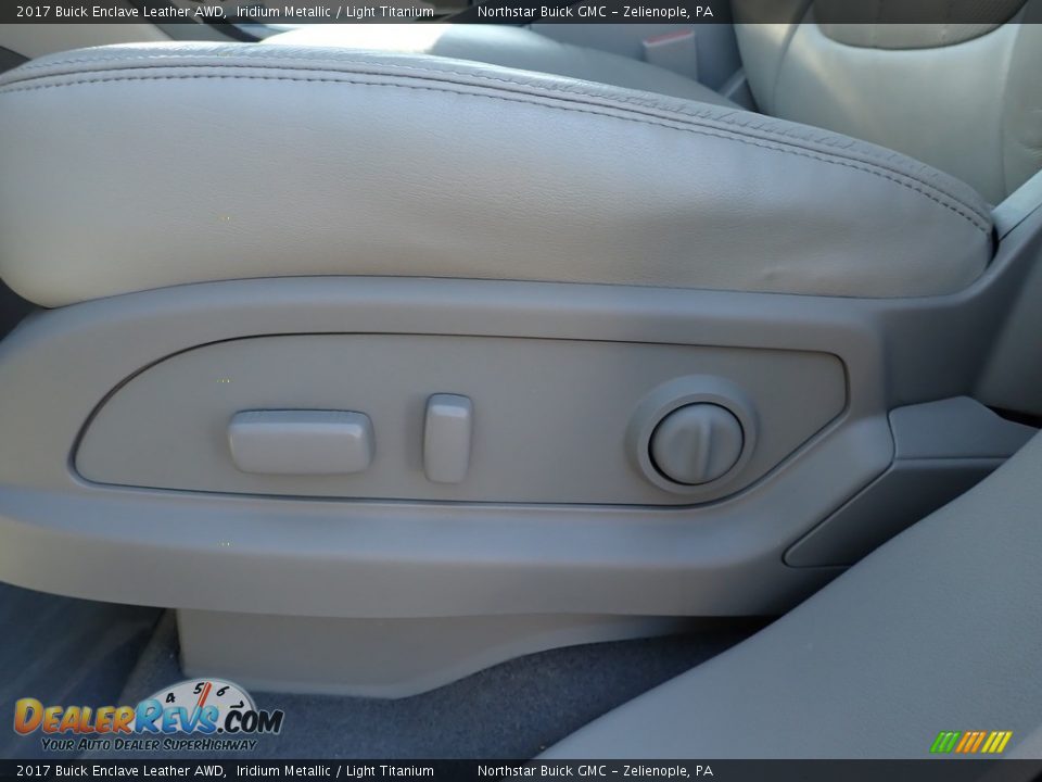 2017 Buick Enclave Leather AWD Iridium Metallic / Light Titanium Photo #16