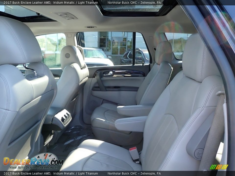 2017 Buick Enclave Leather AWD Iridium Metallic / Light Titanium Photo #19