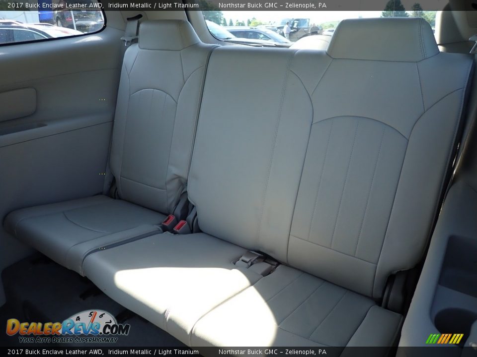 2017 Buick Enclave Leather AWD Iridium Metallic / Light Titanium Photo #20