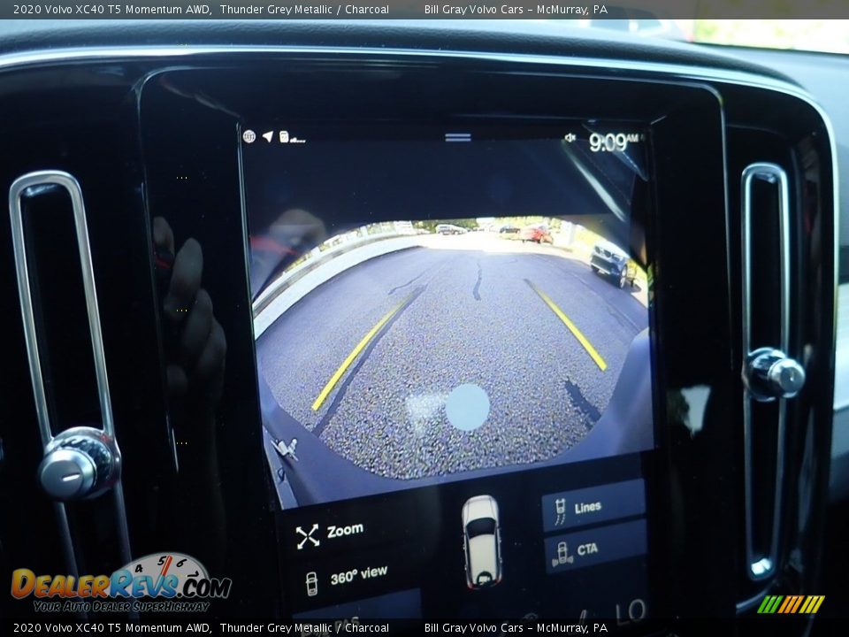 2020 Volvo XC40 T5 Momentum AWD Thunder Grey Metallic / Charcoal Photo #15