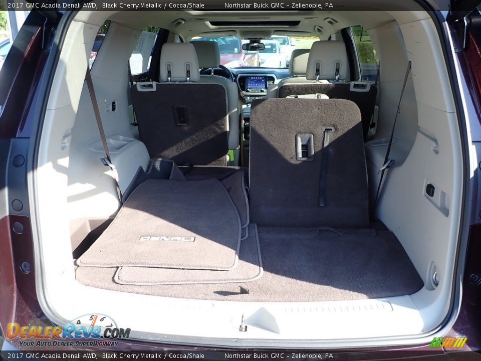 2017 GMC Acadia Denali AWD Black Cherry Metallic / Cocoa/Shale Photo #10