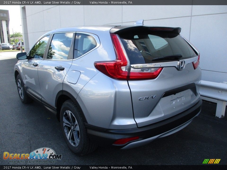 2017 Honda CR-V LX AWD Lunar Silver Metallic / Gray Photo #3