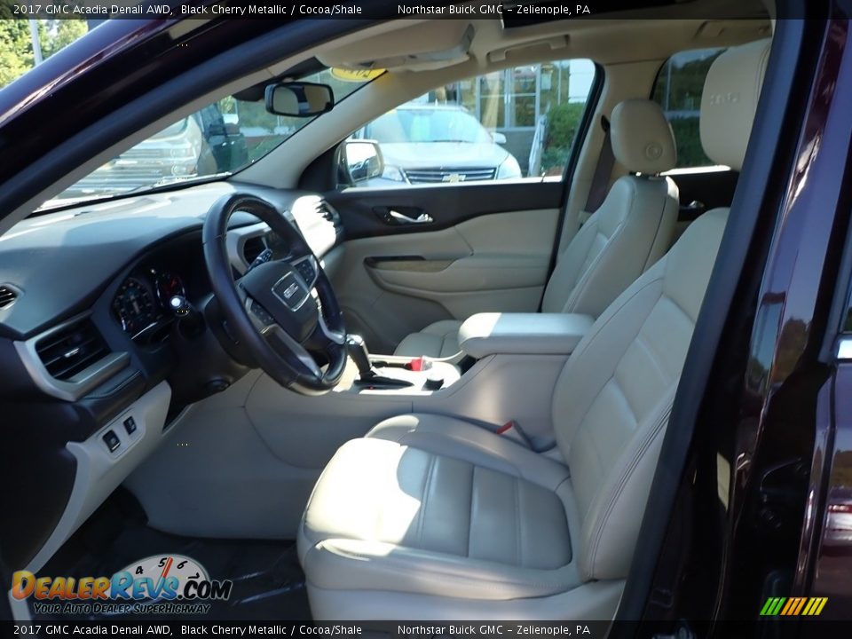 2017 GMC Acadia Denali AWD Black Cherry Metallic / Cocoa/Shale Photo #18