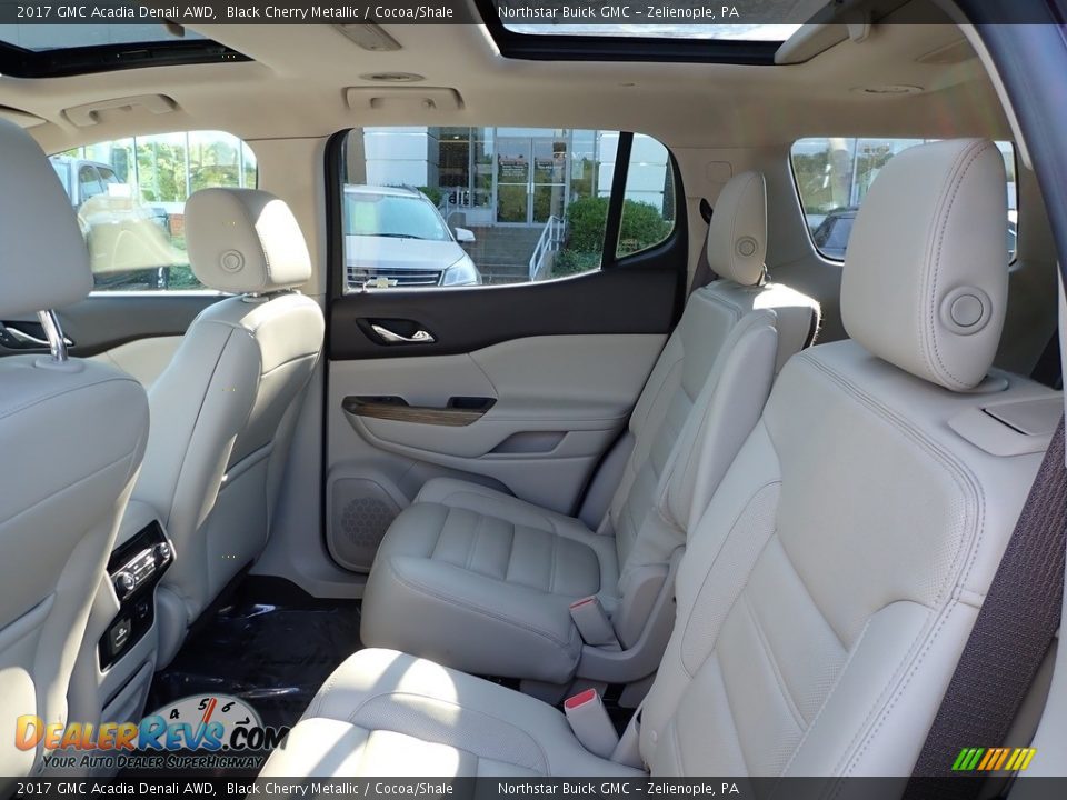 2017 GMC Acadia Denali AWD Black Cherry Metallic / Cocoa/Shale Photo #19