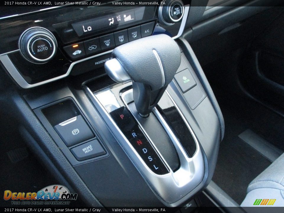 2017 Honda CR-V LX AWD Lunar Silver Metallic / Gray Photo #14